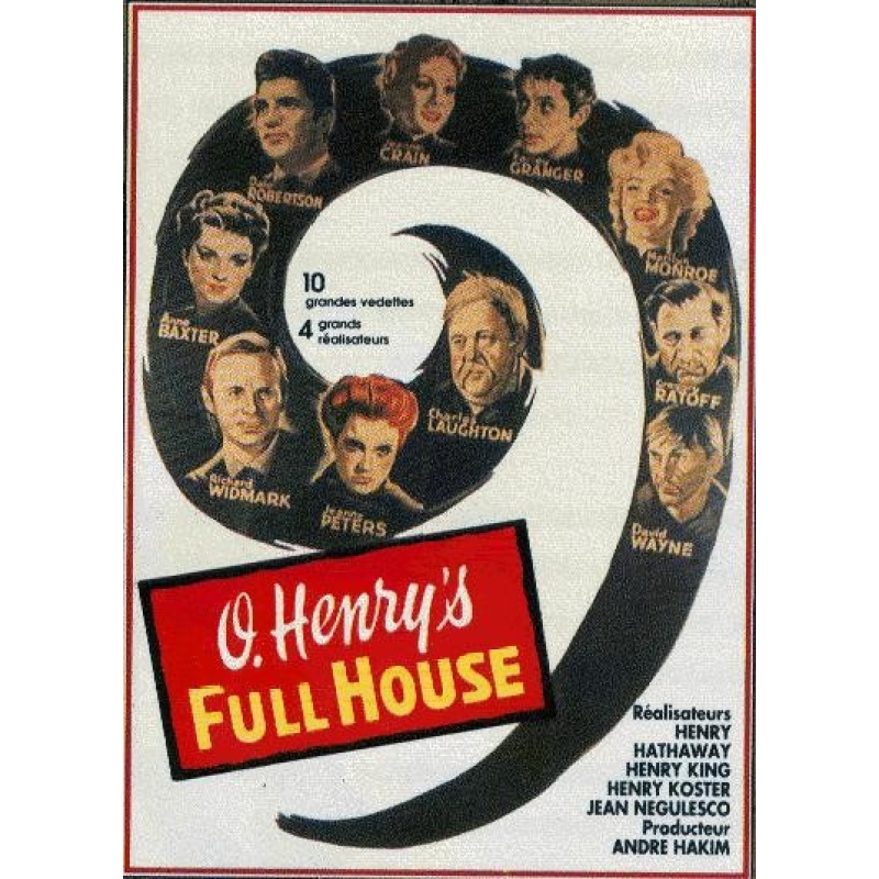 O. Henry's Full House (1952)  Charles Laughton, Marilyn Monroe, Anne Baxter