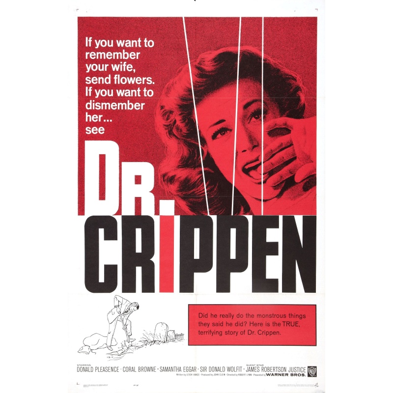 Dr.Crippen (1963)  Donald Pleasence; ‎Coral Browne