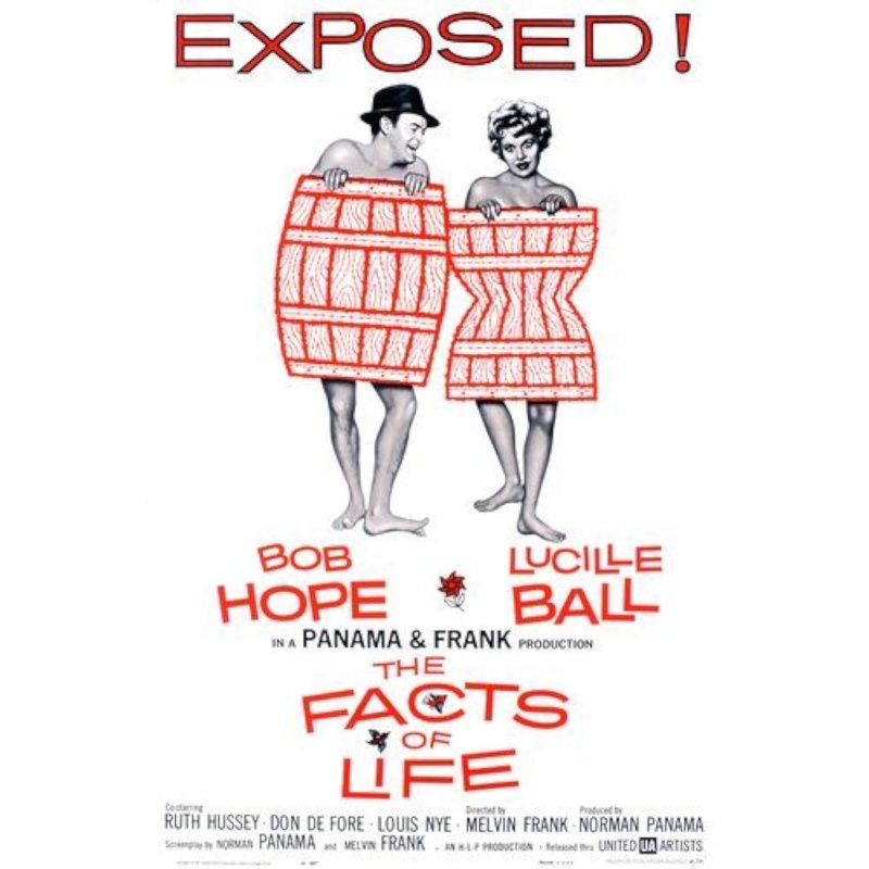 The Facts of Life  1960  Bob Hope; ‎Lucille Ball