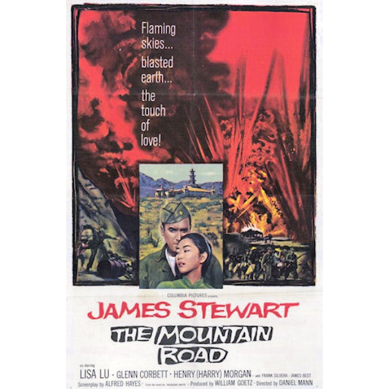 The Mountain Road (1960) James Stewart, Lisa Lu and Glenn Corbett