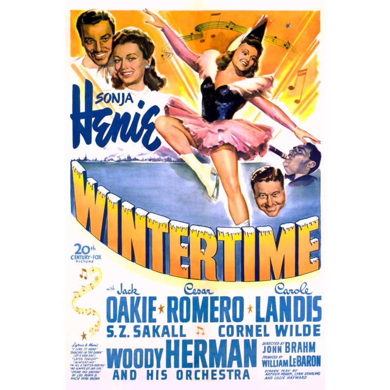 Wintertime 1943  Sonja Henie ; Jack Oakie ; Cesar Romero
