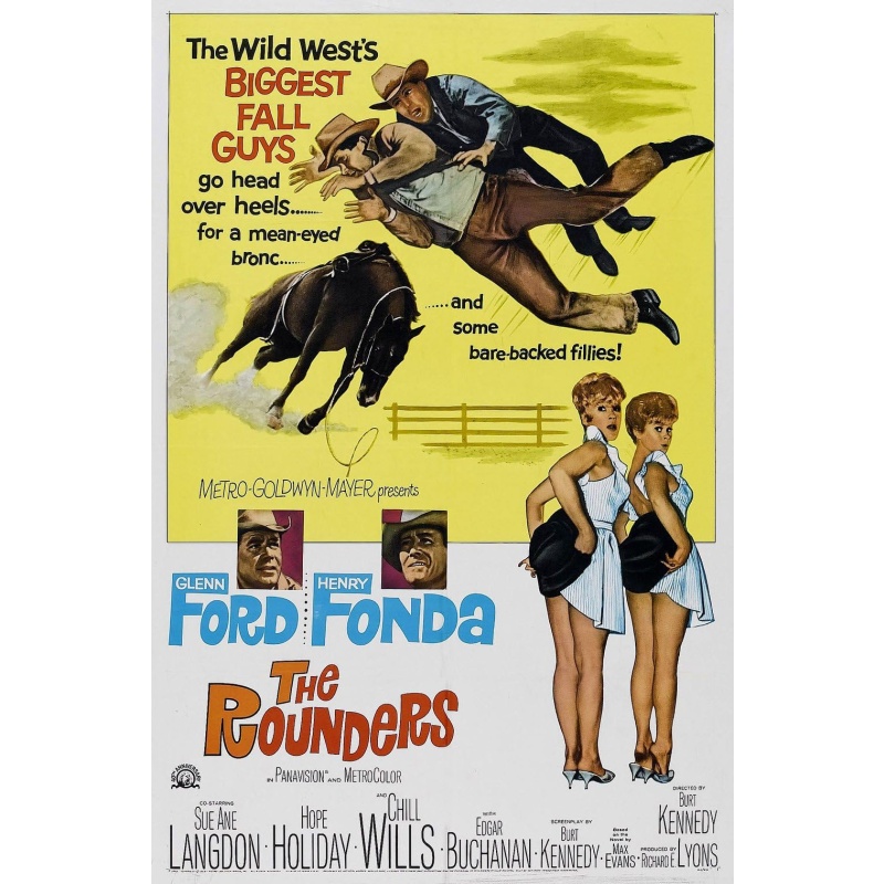 The Rounders 1965  Glenn Ford and Henry Fonda.