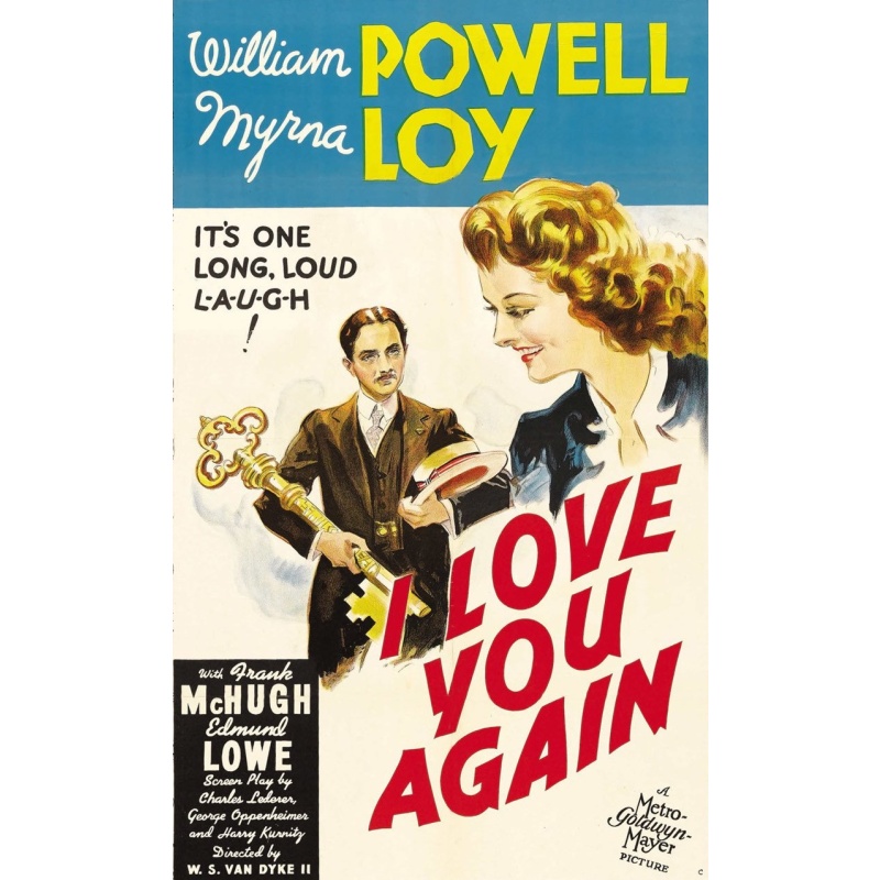 I Love You Again 1940  William Powell and Myrna Loy