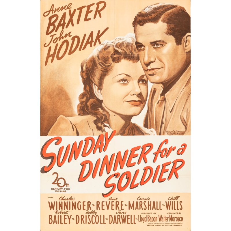 Sunday Dinner for a Soldier 1944 with Anne Baxter, John Hodiak