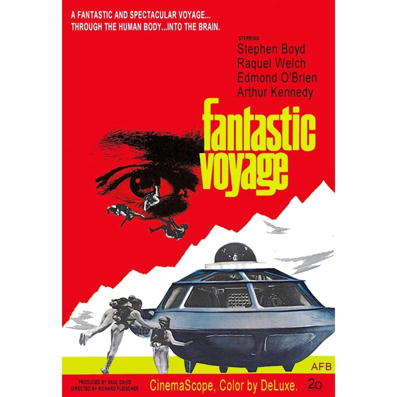 Fantastic Voyage (1966), Stephen Boyd, Raquel Welch, Edmond O'Brien