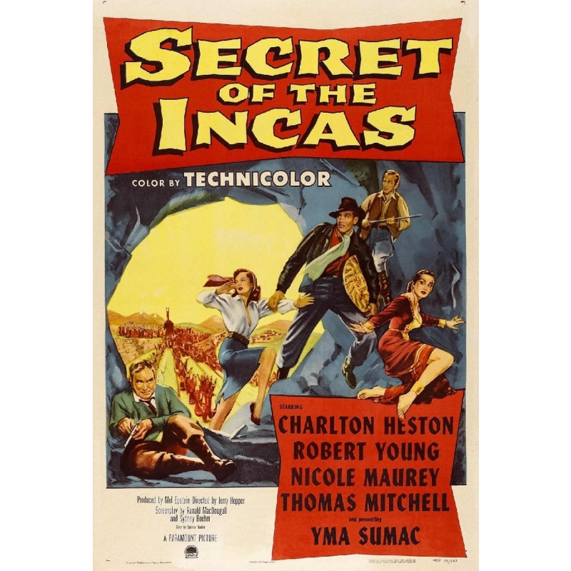 Secret of the Incas  1954  Charlton Heston