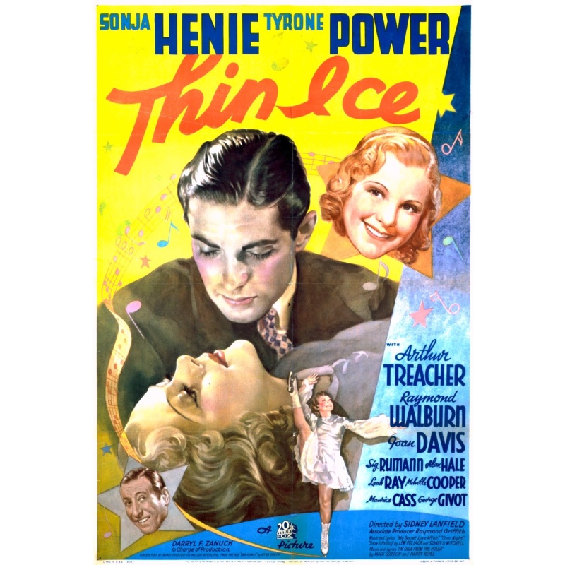 Thin Ice 1937 with Tyrone Power and Sonja Henie