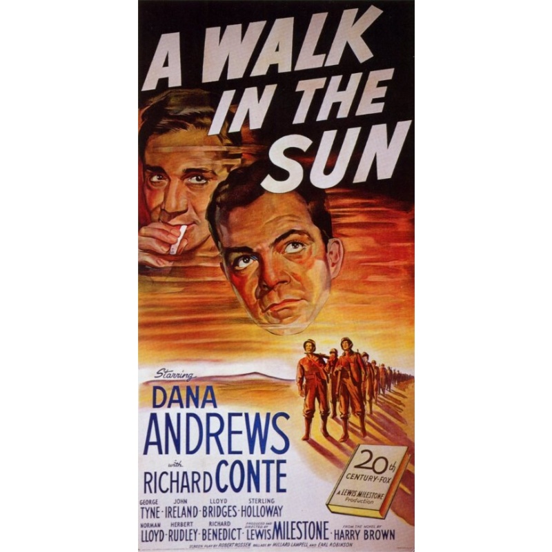 A Walk in the Sun 1945 Dana Andrews  Richard Conte