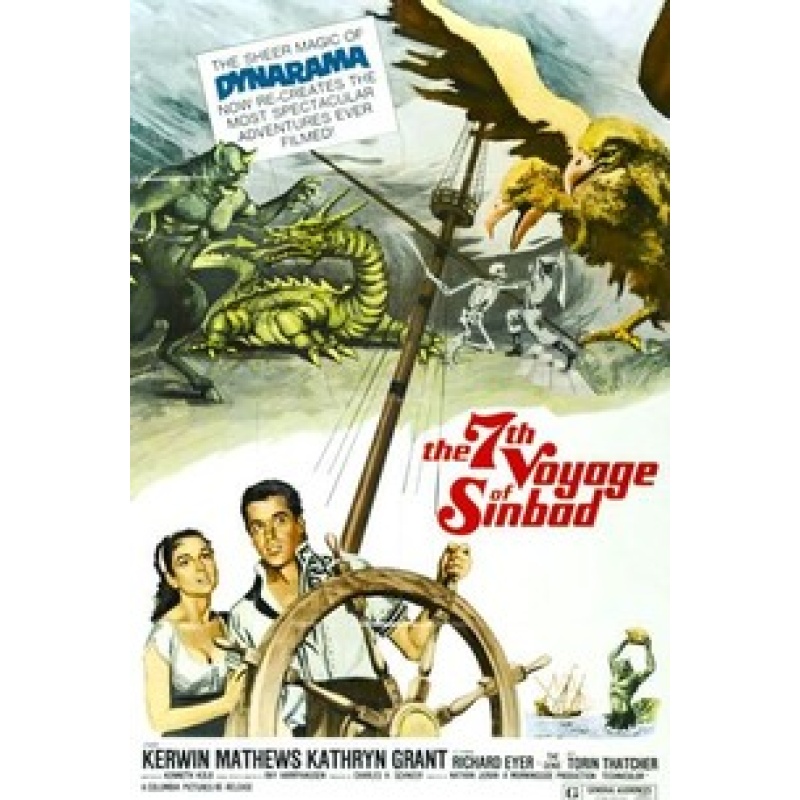 The 7th Voyage of Sinbad 1958  Kerwin Mathews, Torin Thatcher,