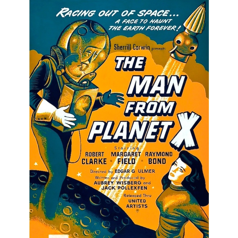 The Man from Planet X 1951  Edgar G. Ulmer · Robert Clarke · Margaret Field · Raymond Bond · William Schallert · Roy Engel