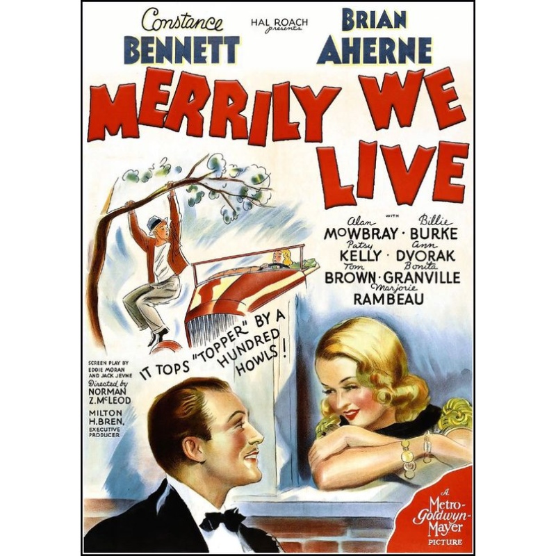 Merrily We Live (1938)   Constance Bennett · Brian Aherne · Alan Mowbra