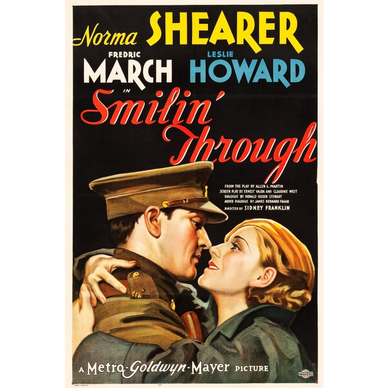 Smilin' Through 1932 Fredric March  Norma Shearer