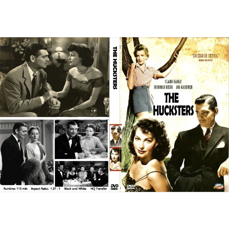 THE HUCKSTERS (1947) Clark Gable Ava Gardner Deborah Kerr