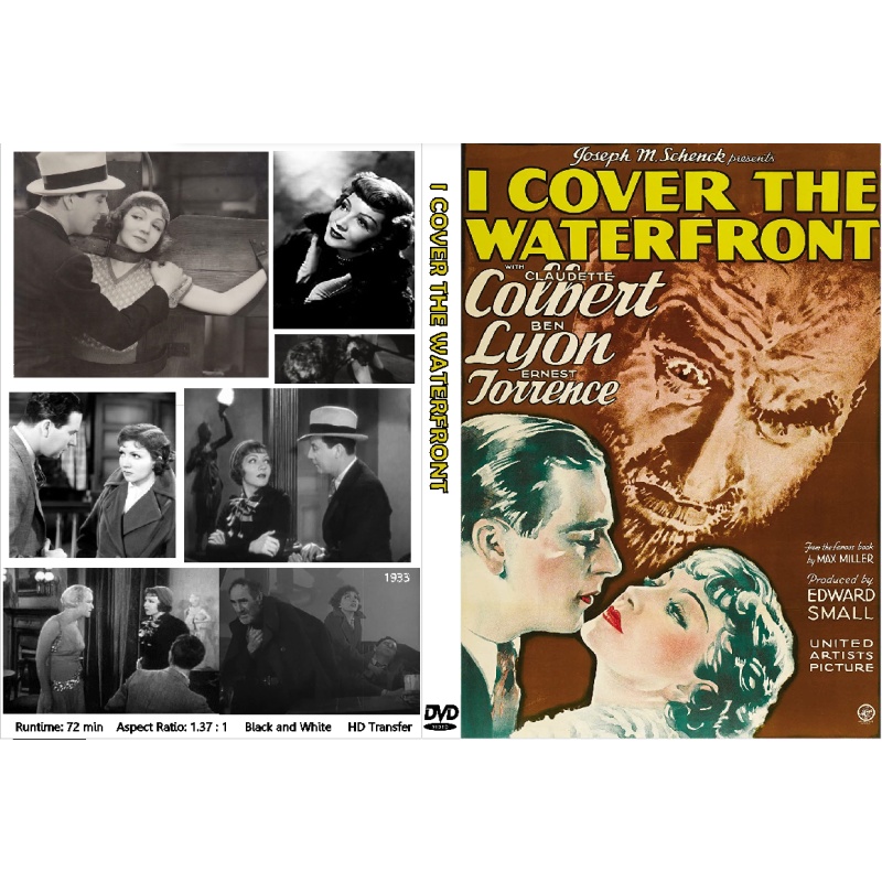I COVER THE WATERFRONT (1933) Claudette Colbert Ben Lyon