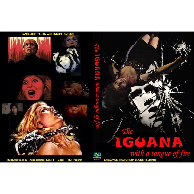 THE IGUANA WITH THE TONGUE OF FIRE (1971) Italian EnglIsh Dubbed