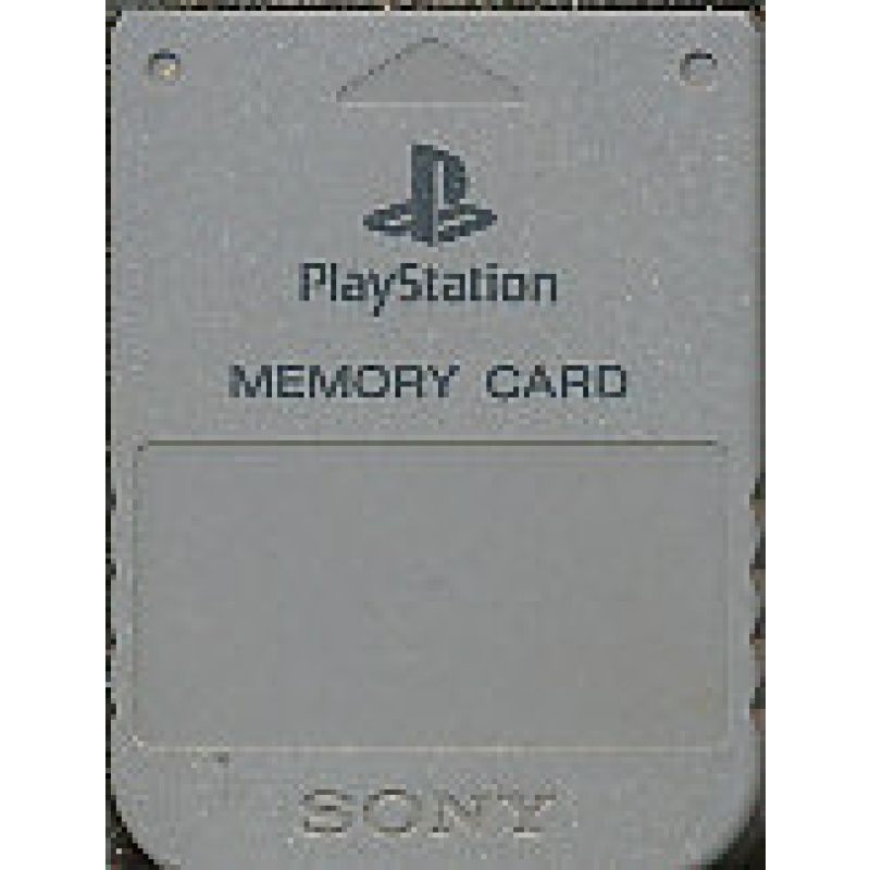 PS1 Sony PlayStation one Memory Card Tested working very well