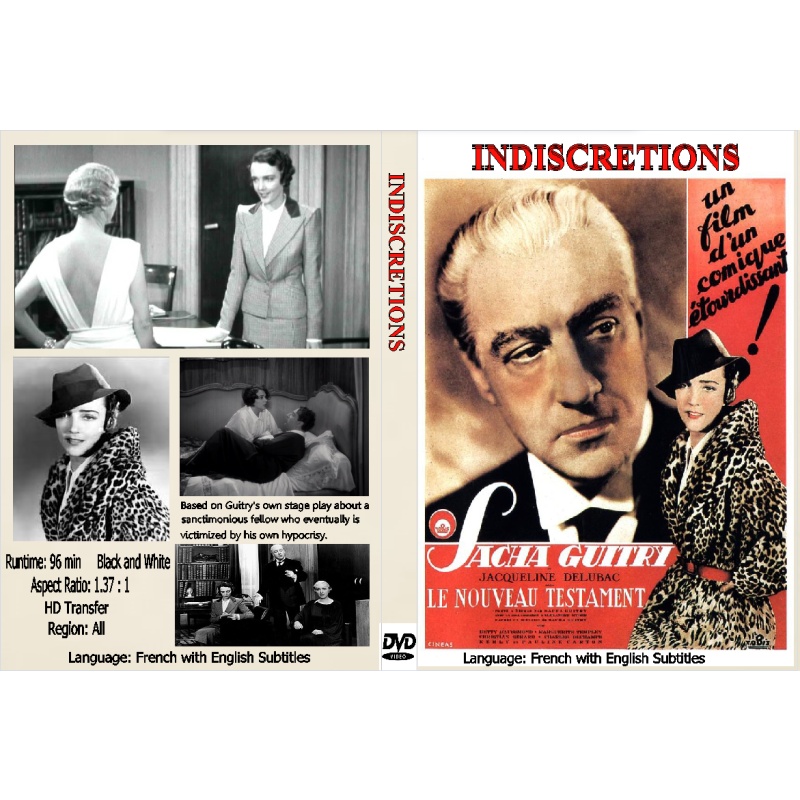 INDISCRETIONS (1936)) Sacha Guitry  Eng Subs