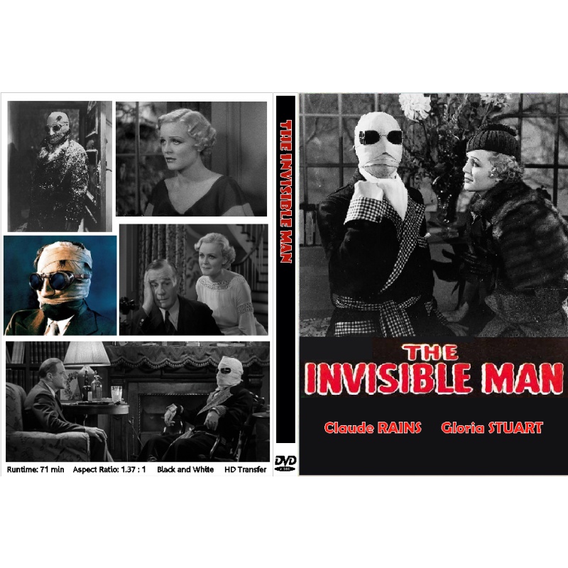 THE INVISIBLE MAN (1933) Claude Rains