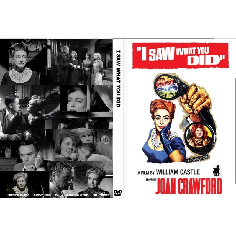 I SAW WHAT YOU DID (1965) Joan Crawford