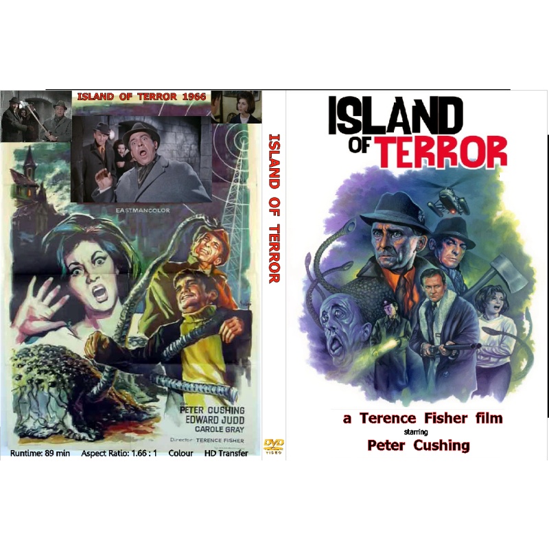 ISLAND OF TERROR (1966) Peter Cushing