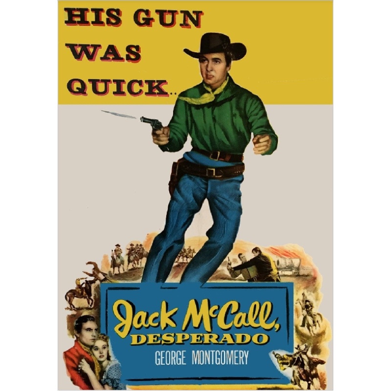 JACK McCALL DESPERADO (1953) George Montgomery