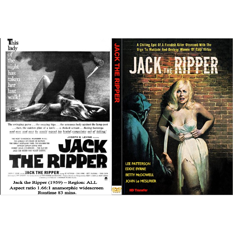 JACK THE RIPPER (1959) Lee Patterson John Le Mesurier