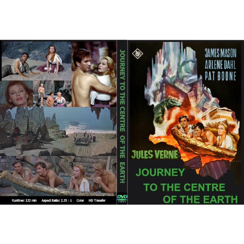 JOURNEY TO THE CENTRE OF THE EARTH (1959) James Mason Arlene Dahl  Pat Boone