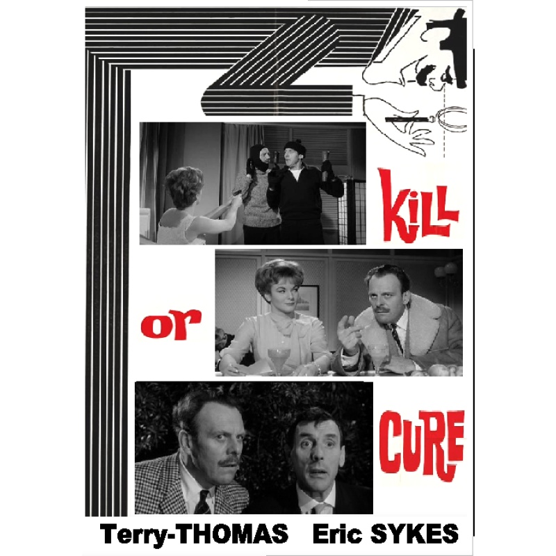 KILL OR CURE (1962) Eric Sykes Terry-Thomas Lionel Jeffries Dennis Price