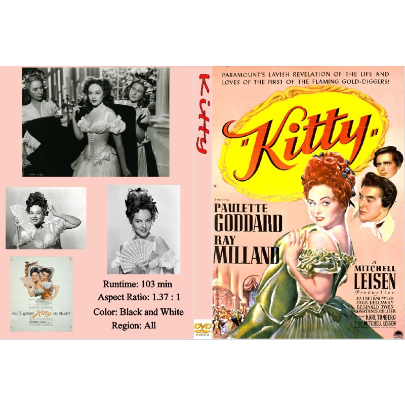 KITTY (1945) Paulette Goddard Ray Milland
