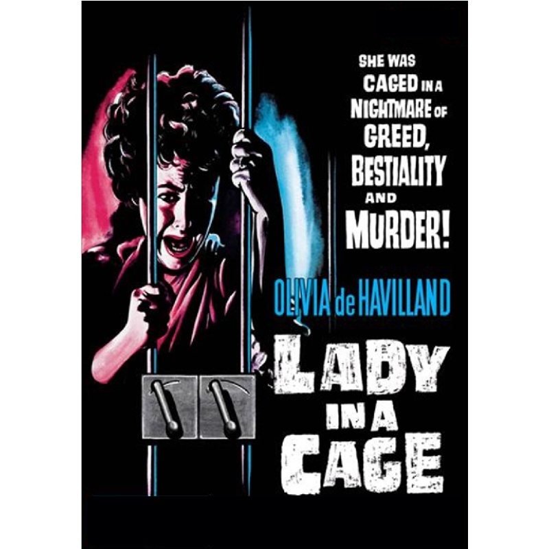 THE LADY IN A CAGE (1964) Olivia de Havilland James Caan Ann Sothern