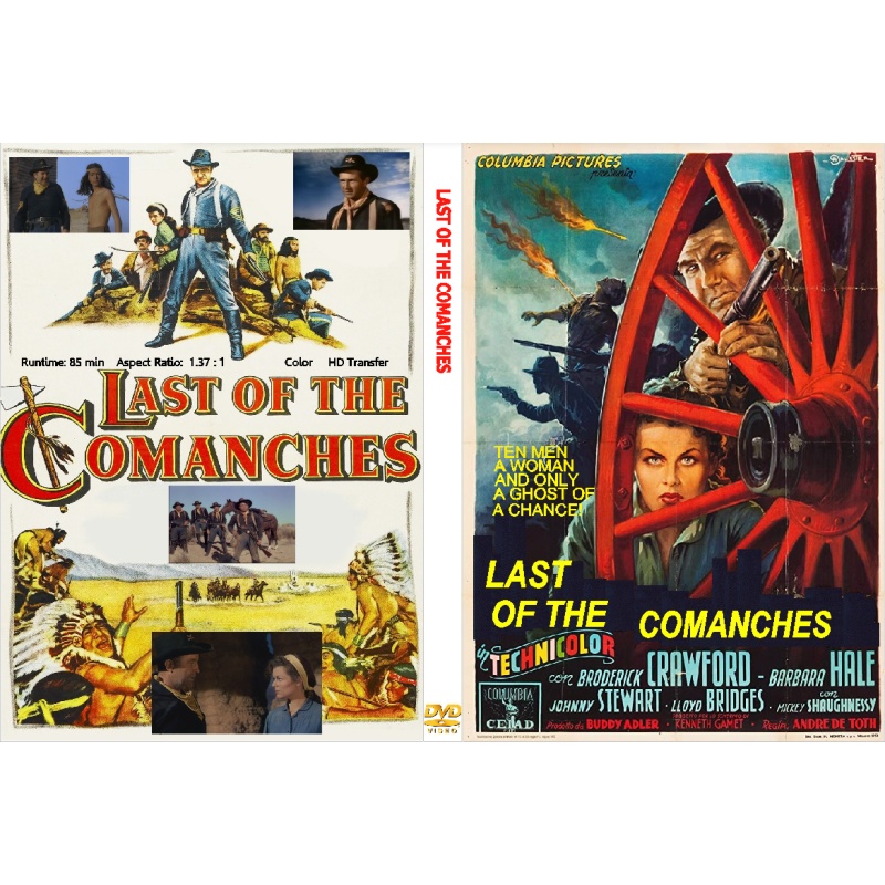 LAST OF THE COMMANCHES (1953) Broderick Crawford