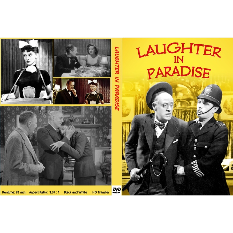 LAUGHTER IN PARADISE (1951) Alistair Sim George Cole Audrey Hepburn
