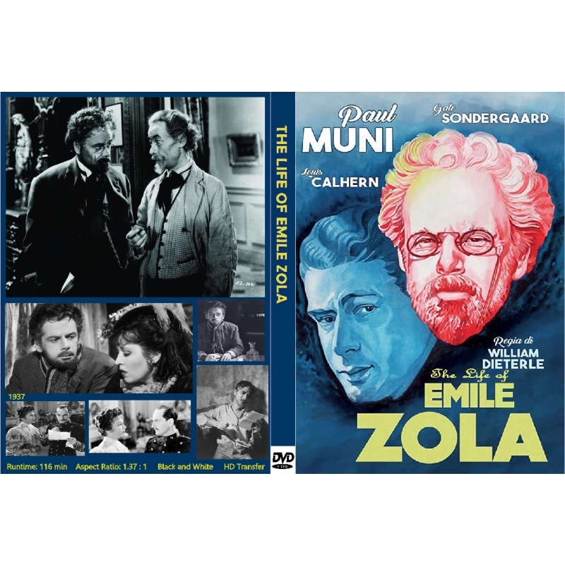 THE LIFE OF EMILE ZOLA (1937) Paul Muni