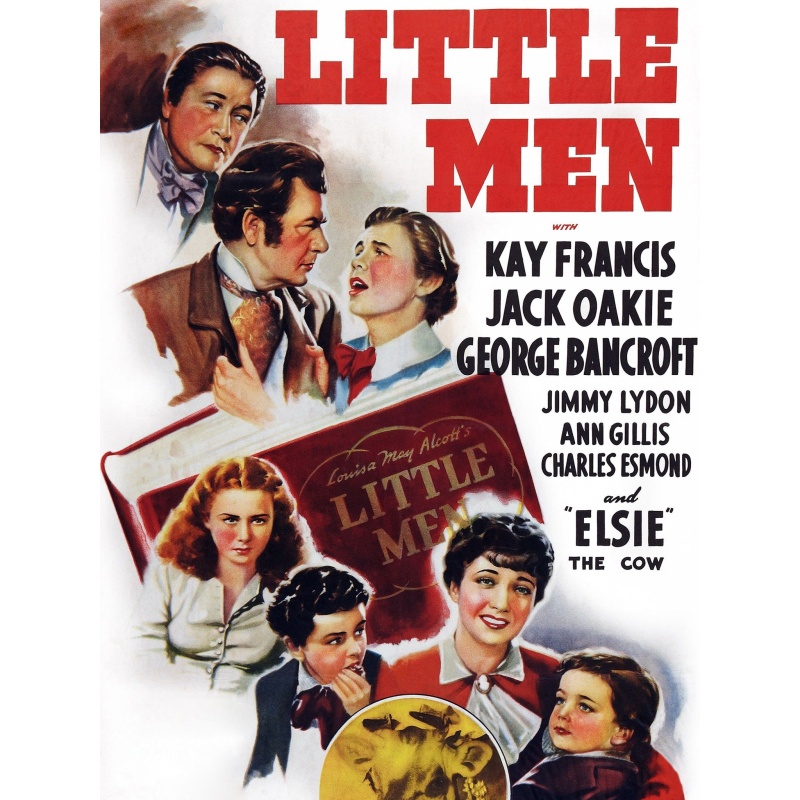 Little Men 1940 with Kay Francis, Jack Oakie, George Bancroft, Jimmy Lydon.
