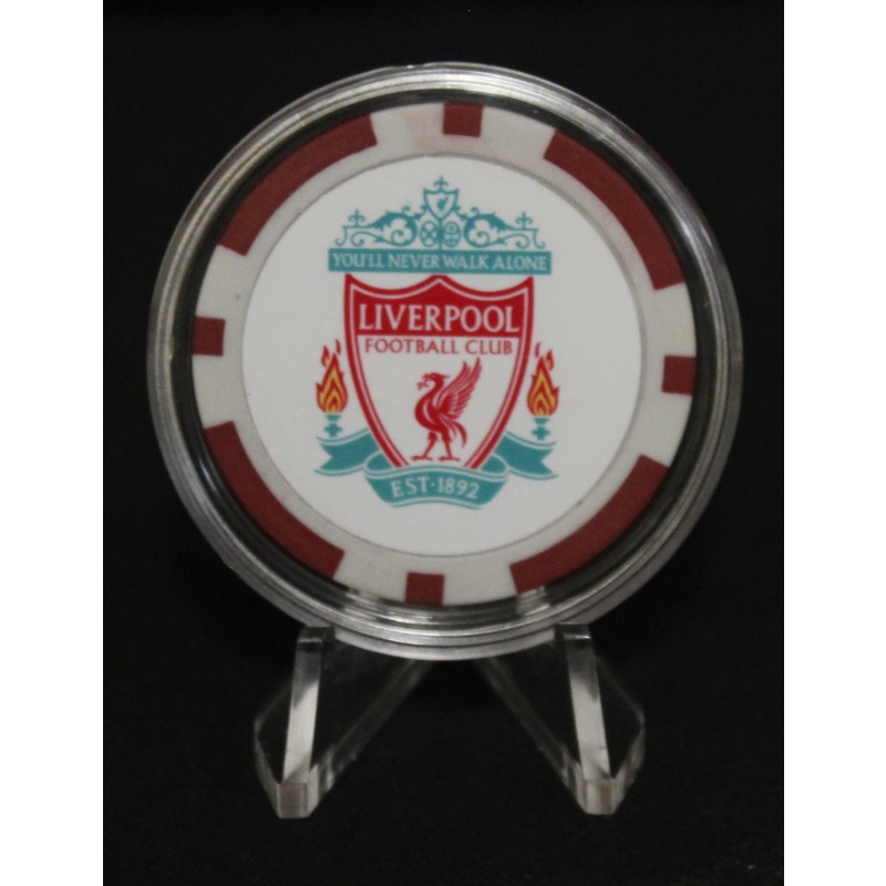 Poker Chip Card Guards Protectors - Liverpool Football Club
