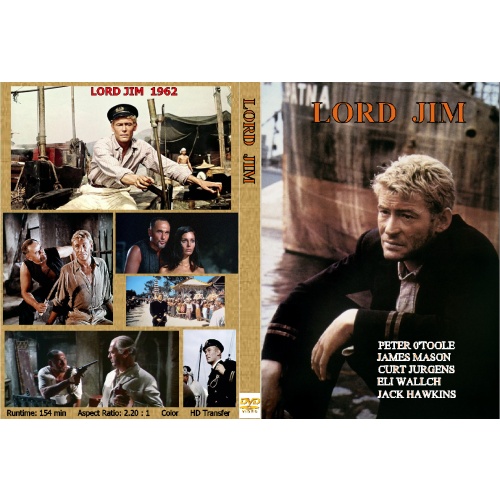 LORD JIM (1965) Peter O'Toole James Mason Eli Wallach Jack Hawkins