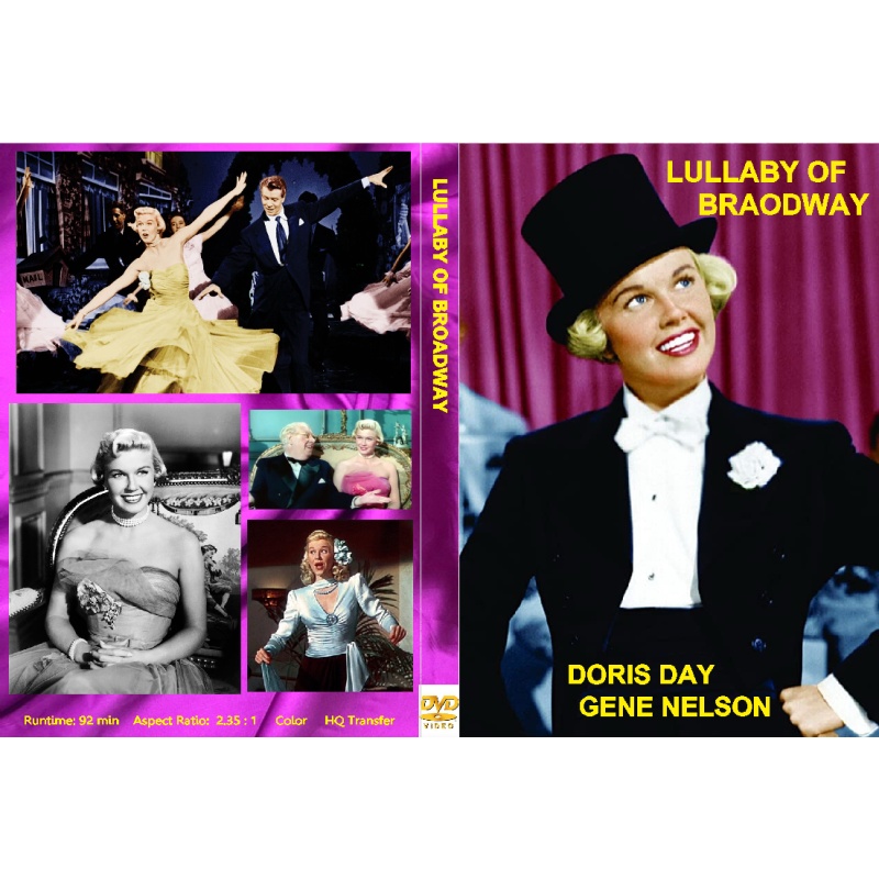 LULLABY OF BROADWAY (1951) Doris Day Gene Nelson