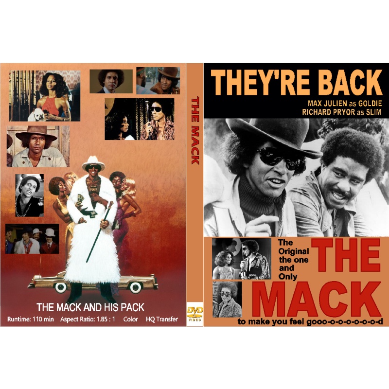 THE MACK (1973) Richard Pryor Max Julien Carol Speed