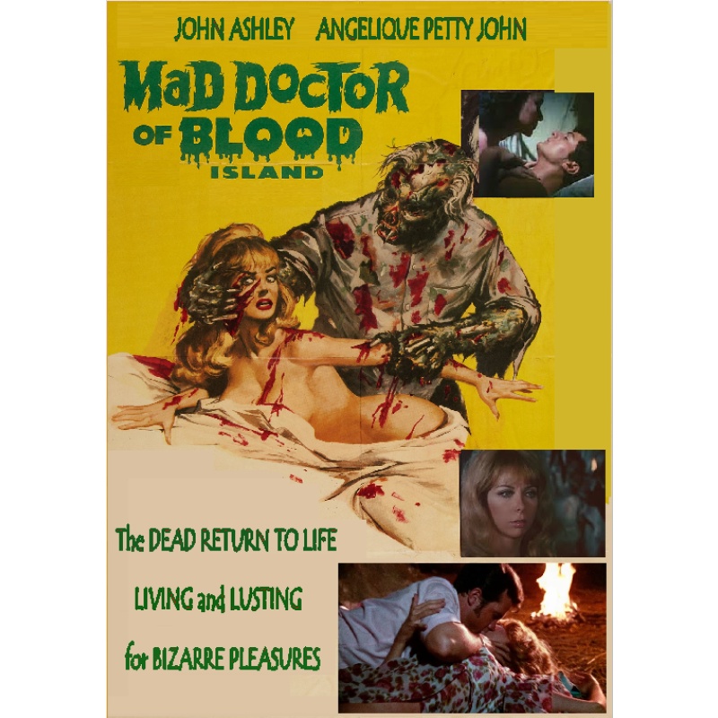 THE MAD DOCTOR OF BLOOD ISLAND (1968) John Ashley Angelique Petty John