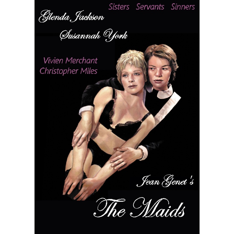 THE MAIDS (1974) Glenda Jackson Susannah York (from the play by JEAN GENET)