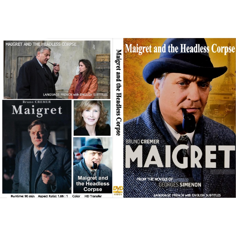 MAIGRET AND THE HEADLESS CORPSE (1992) Bruno Cremer LANGUAGE FRENCH with ENG SUBS
