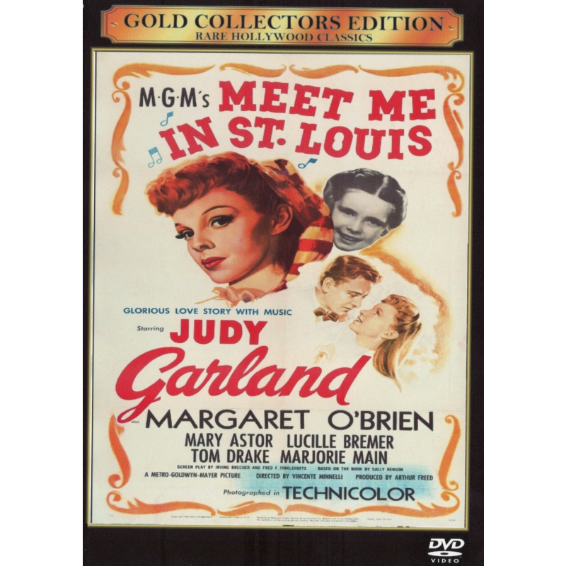 Meet Me In St. Loius (1944) - Judy Garland - Margaret O'Brien - Leon Ames- DVD (All Region)