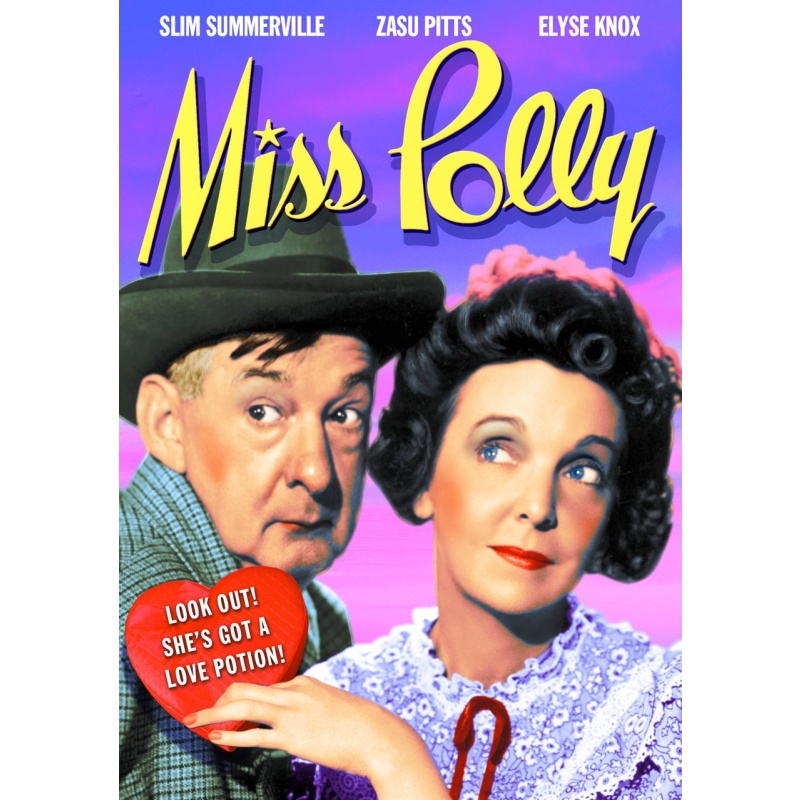 Miss Polly (1941)  Zasu Pitts, Slim Summerville, Kathleen Howard