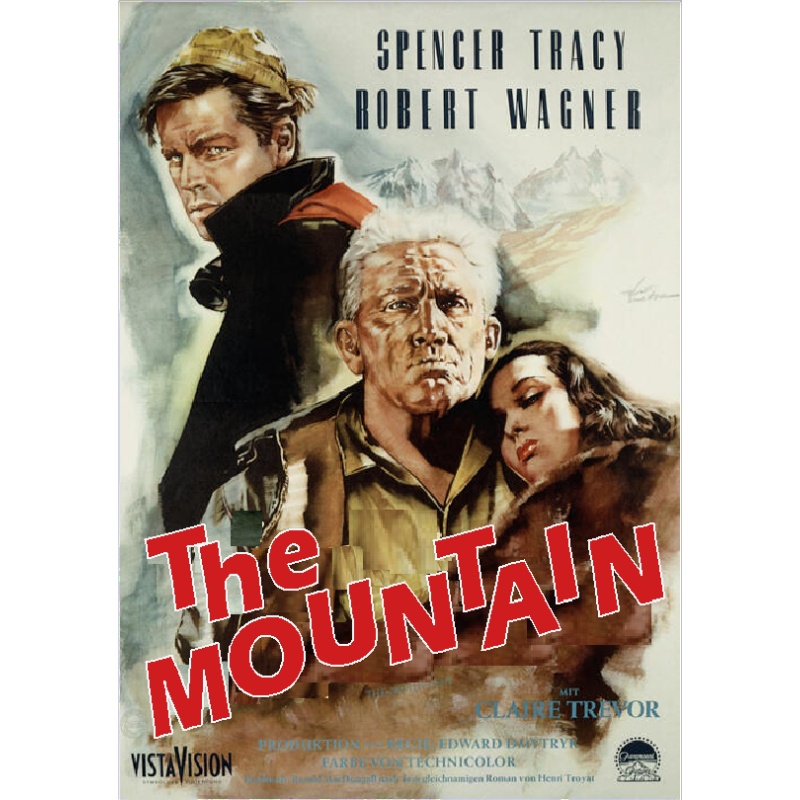 THE MOUNTAIN (1956) Spencer Tracy Robert Wagner