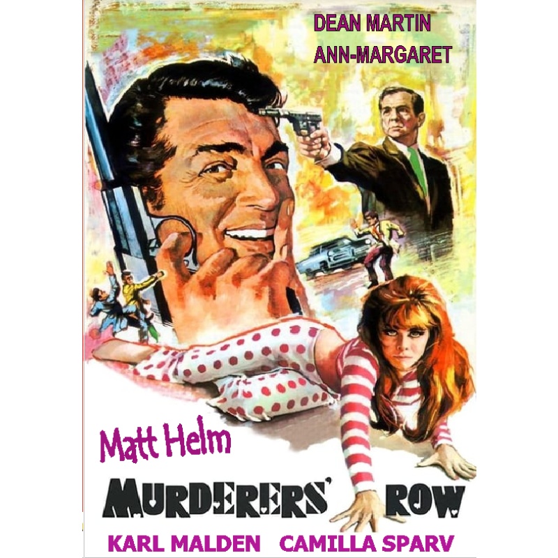 MURDERER'S ROW (1966) Dean Martin Ann-Margaret Camilla Sparv Karl Malden