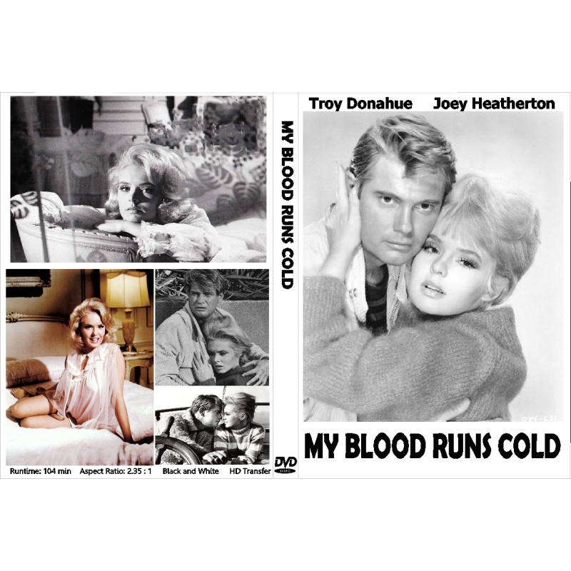 MY BLOOD RUNS COLD (1965) Troy Donahue Joey Heatherton