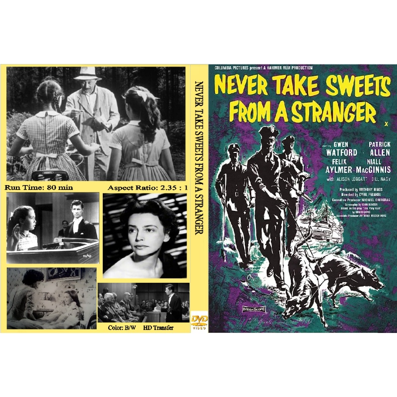 NEVER TAKE SWEETS FROM A STRANGER (1960) Janina Faye Patrick Allen