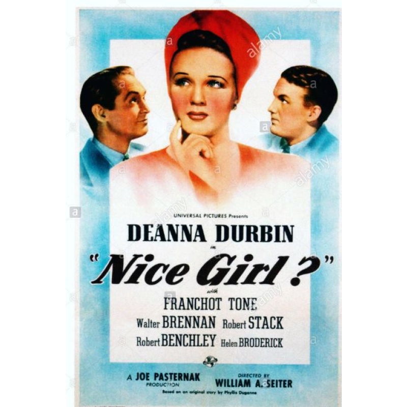 Nice Girl? 1941 ‧ Musical ‧ 1h 31m Deanna Durbin, Robert Stack