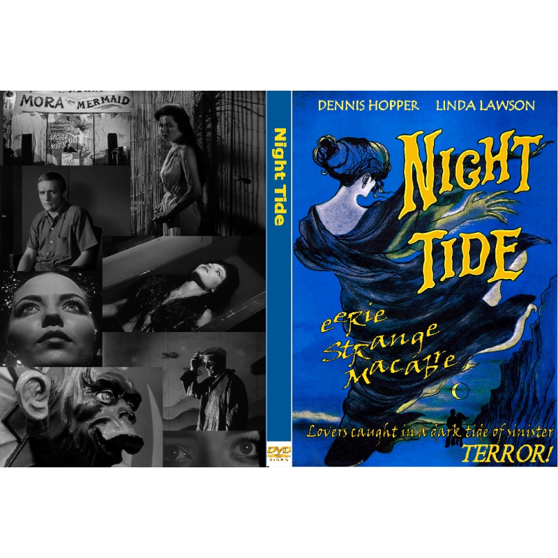 NIGHT TIDE (1961) Dennis Hopper Linda Lawson