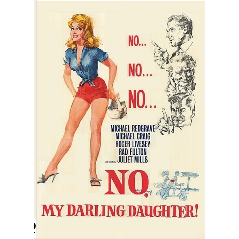 NO, MY DARLING DAUGHTER (1961) Juliet Mills Michael Craig